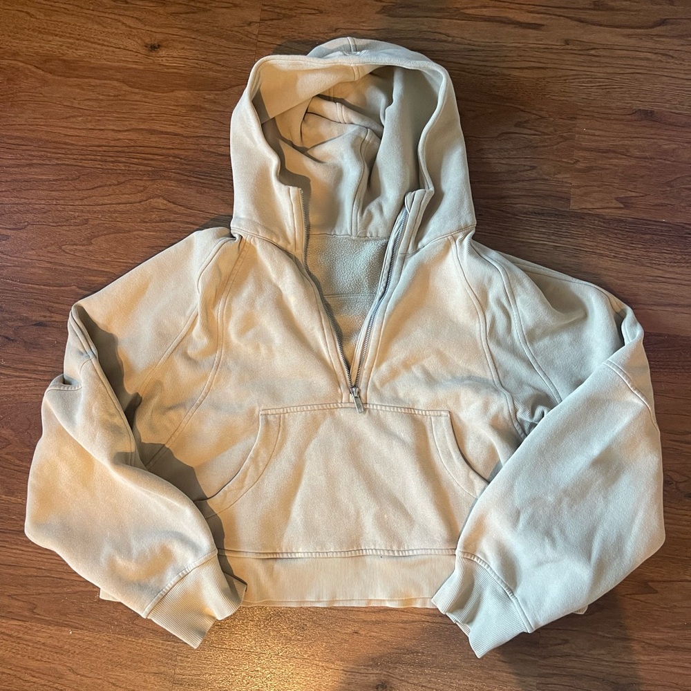 Lululemon Half Zip Scuba Hoodie